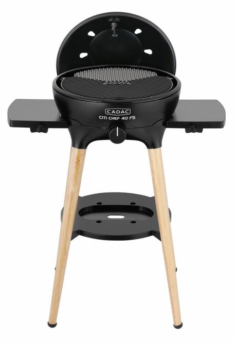 Hovedbilde CADAC gassgrill med 2 sidebord og bæreveske