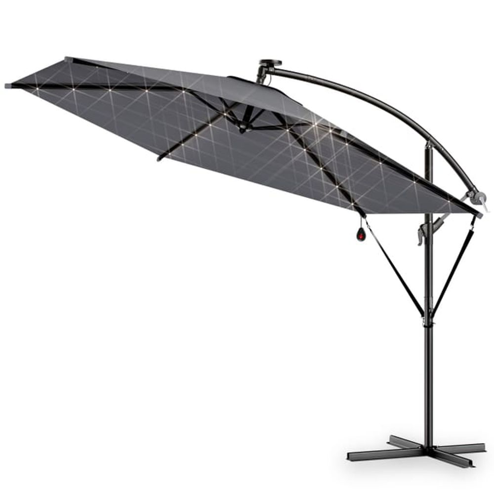 LED parasoll hengende Ø300 cm Haiti - fargevalg