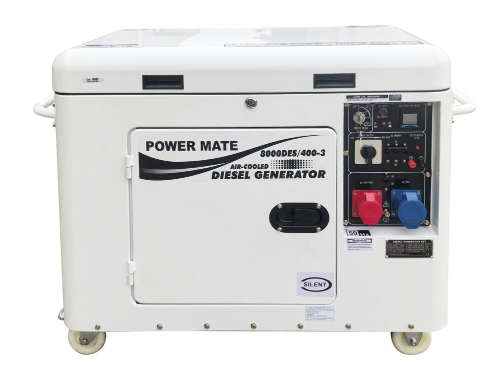 Power Mate 8000 dieselaggregat 3-fase 400V Duopower
