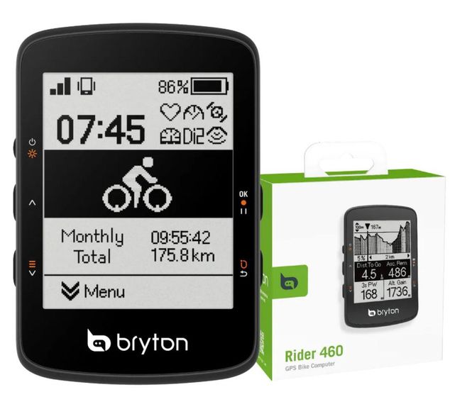 Hovedbilde Bryton Rider 460 E GPS sykkelcomputer