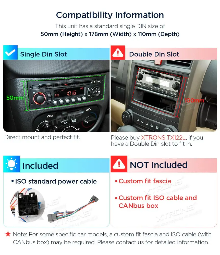 Android 14 1-DIN 10.1