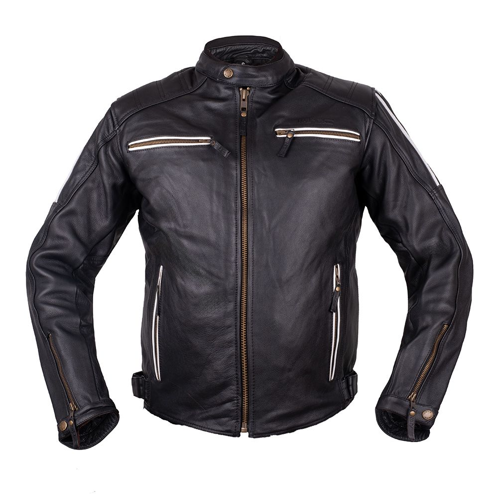 W-TEC Helsin skinn MC-jakke
