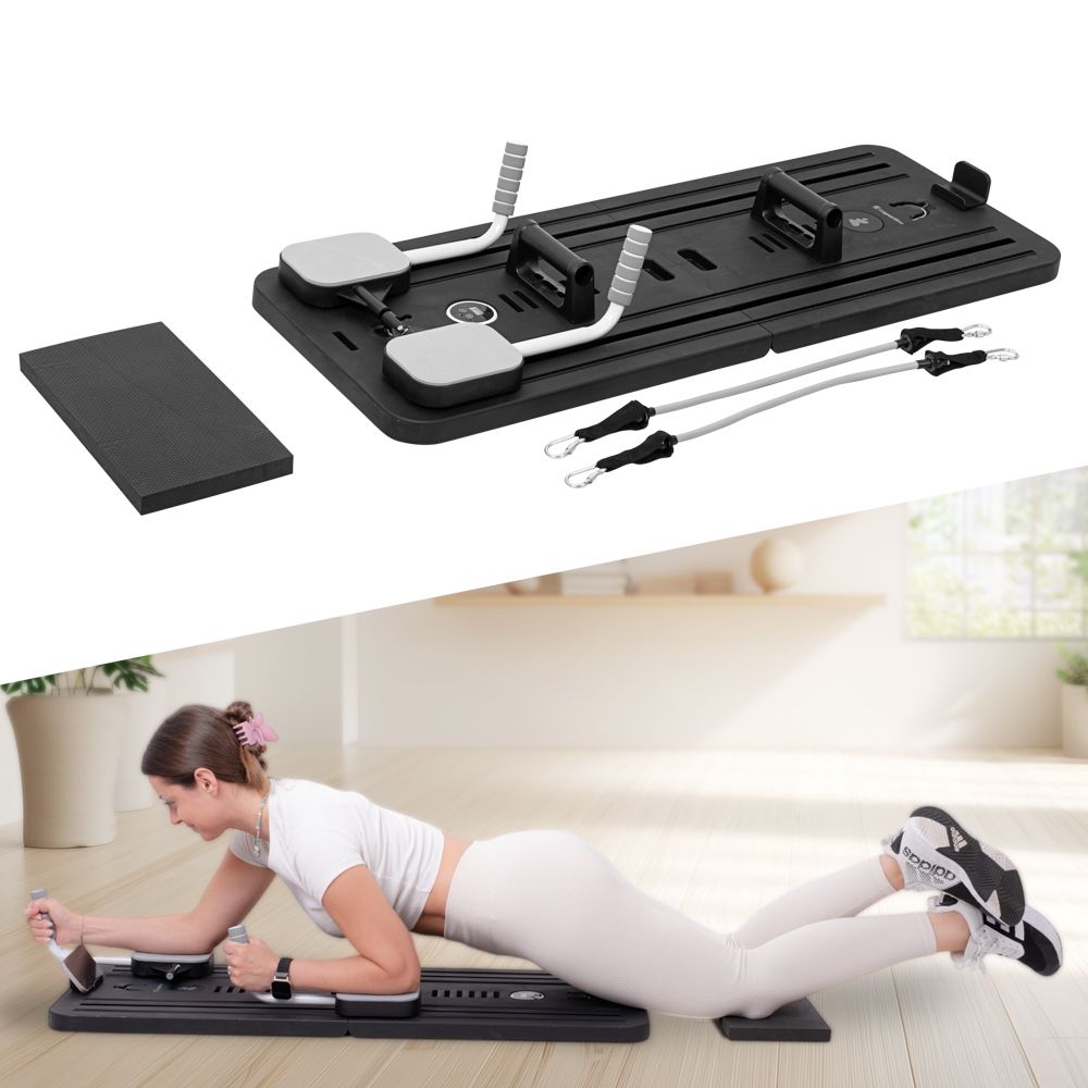 Pilates Reformer inSPORTline treningsplattform - sammenleggbar