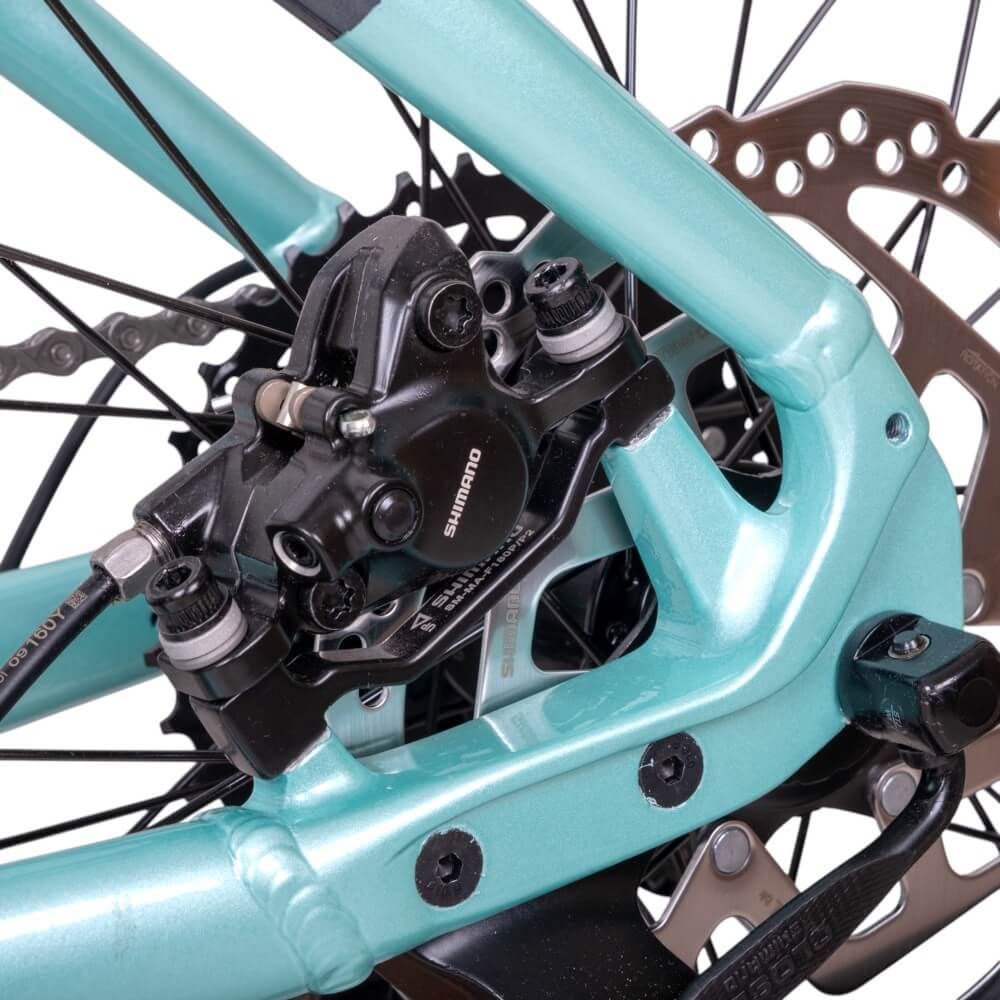 Dame Mountain E-Bike inSPORTline Asuki 630 Wh marine rose