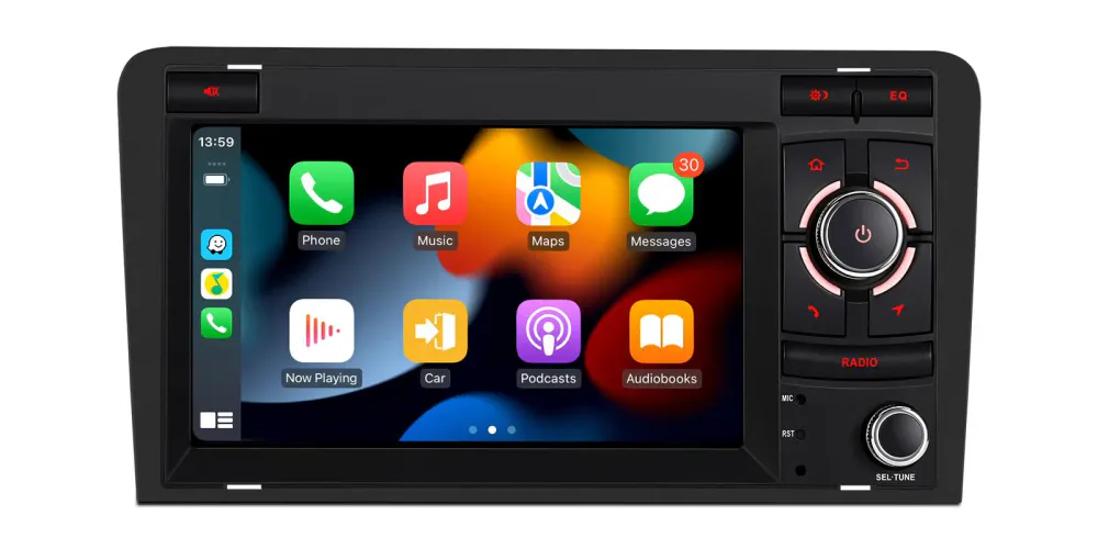 Audi A3-S3-RS3 Android 14 med 4G DAB+ og DSP