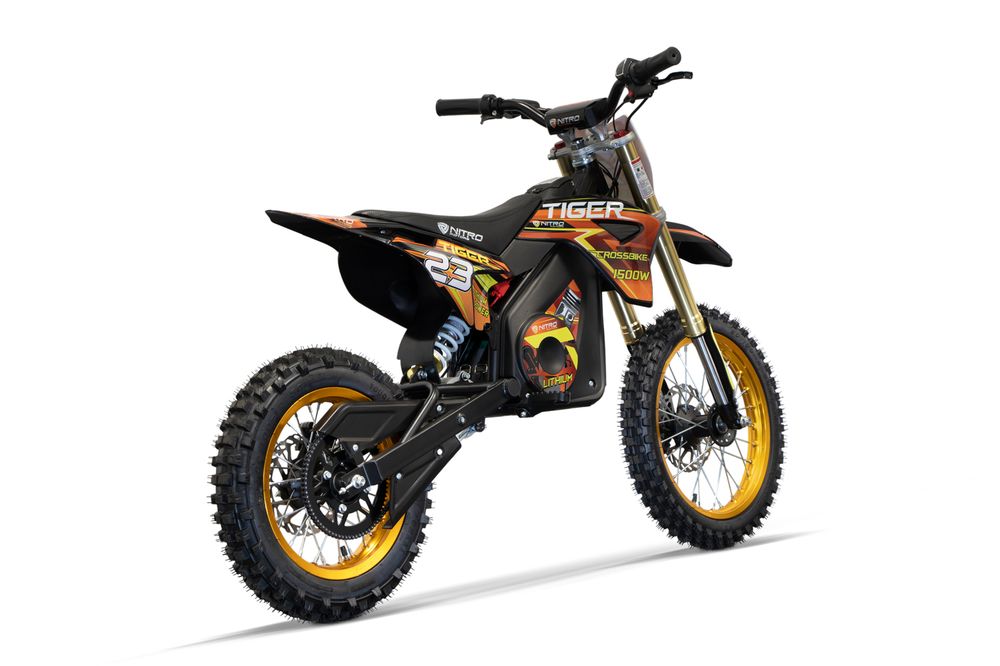 Tiger Eco 1500W el-dirtbike lithium 14/12