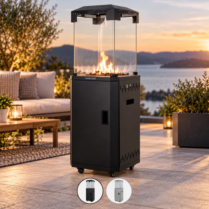 Hovedbilde Gass terrassevarmer Inferno Lounge GH600 11 kW Heidenfeld - ...