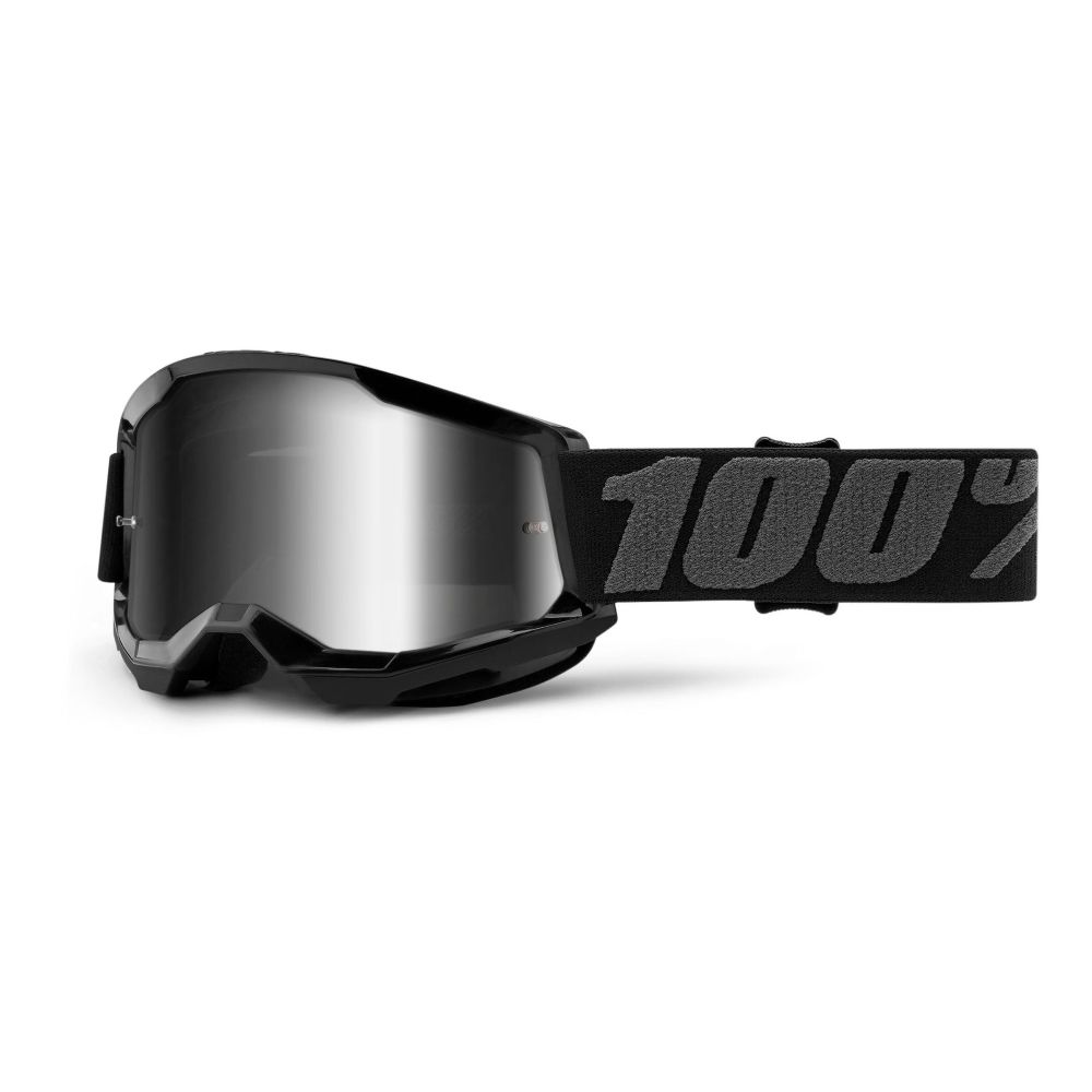 Barne Motorcrossbriller 100% Strata 2 Youth Mirror - fargevalg