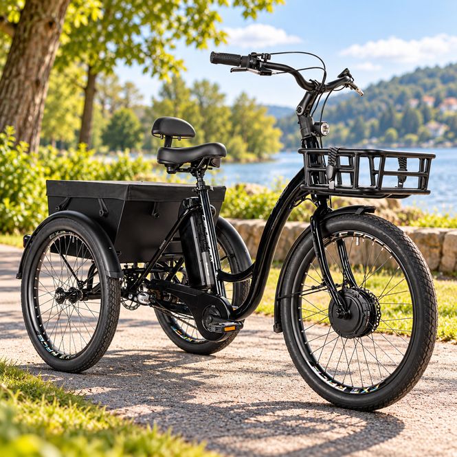 Hovedbilde Elektrisk sykkel med 3 hjul  - 24