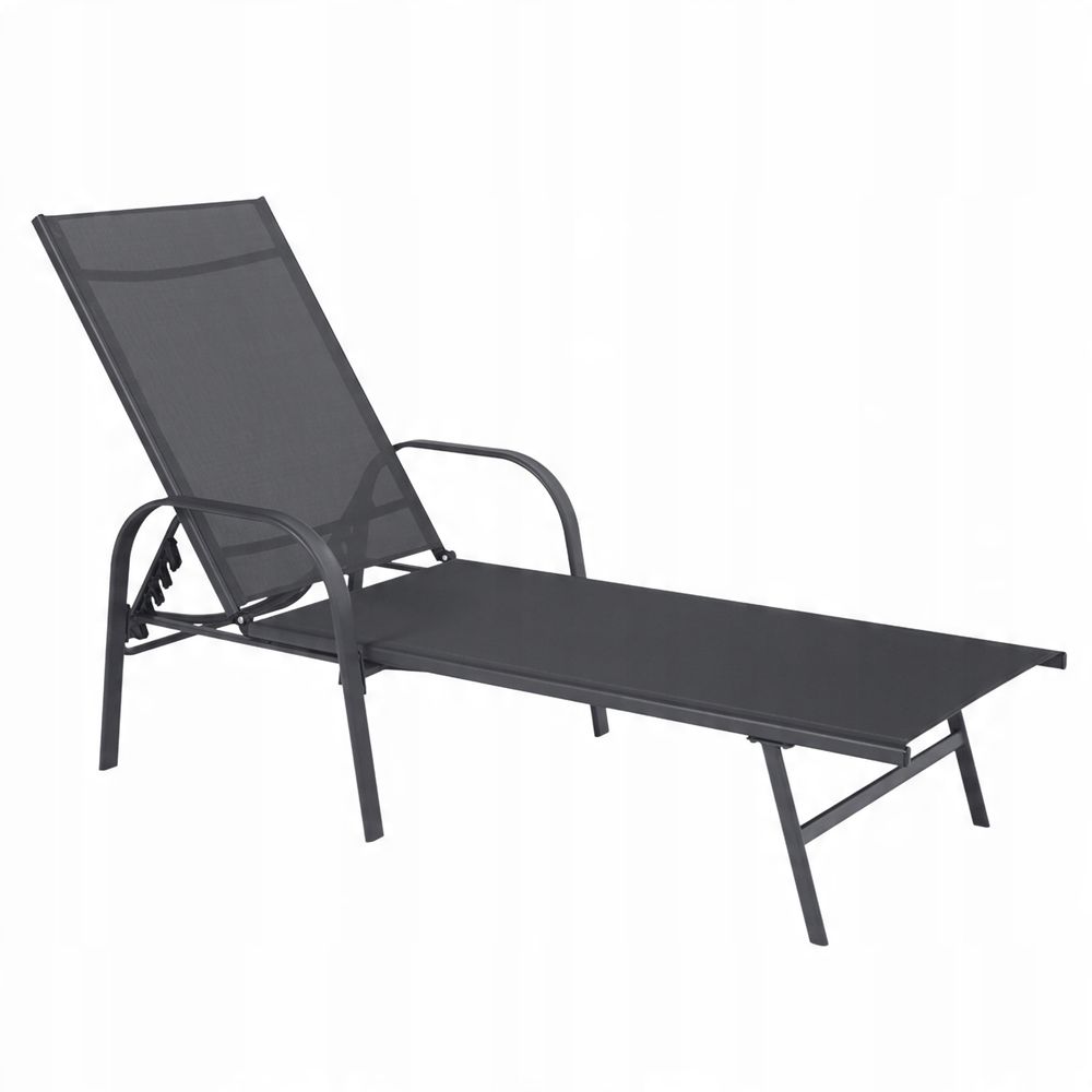 Solseng 195 × 69 × 94 cm - Mørkegrå