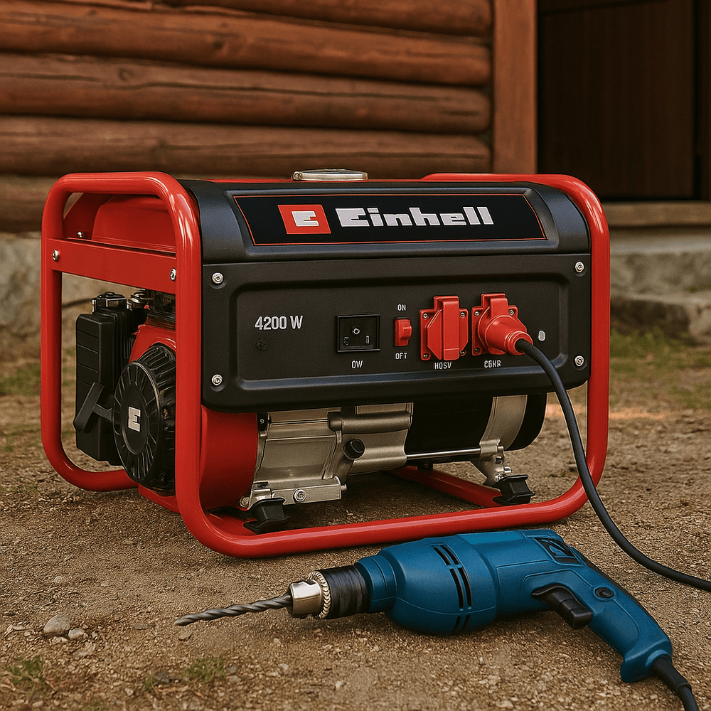 Bensindrevet aggregat generator, TC-PG 25/1/E5