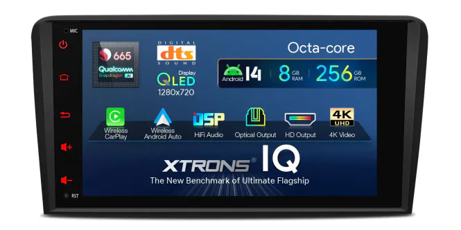 Hovedbilde DEMO - Android 14 DAB+ bilstereo Audi A3 2003–2012 8