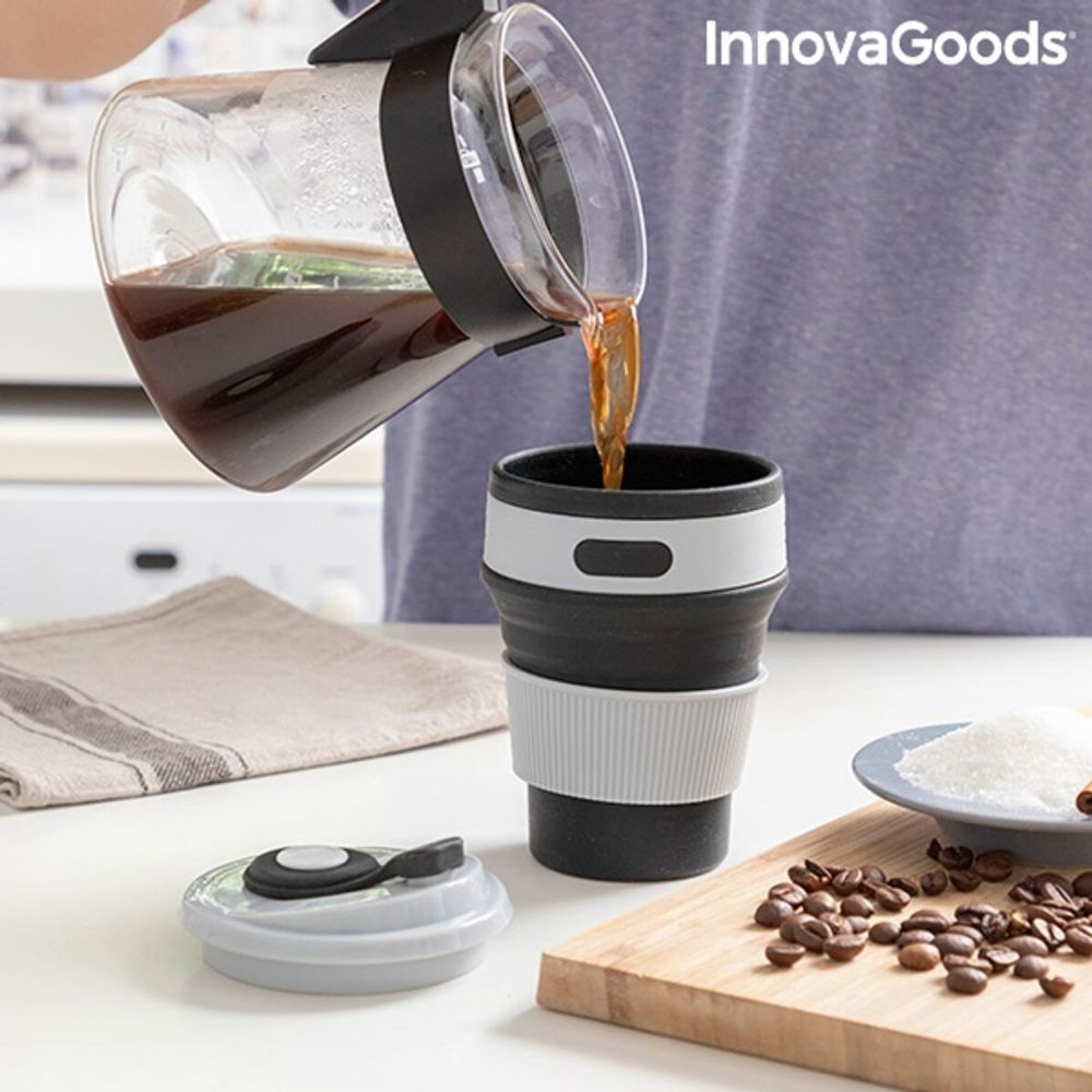 Sammenleggbar silikonkopp Innovagoods