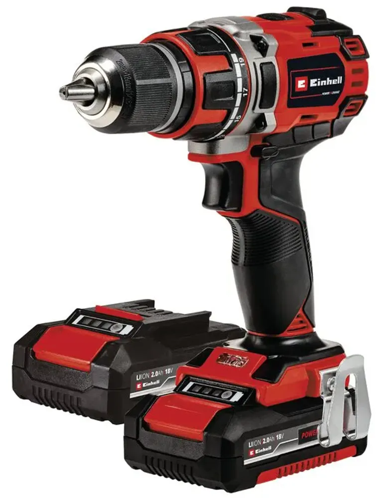Einhell Professional batteridrevet bor-/skrumaskin TP-CD 18/50 Li BL (2x 2,0 Ah)