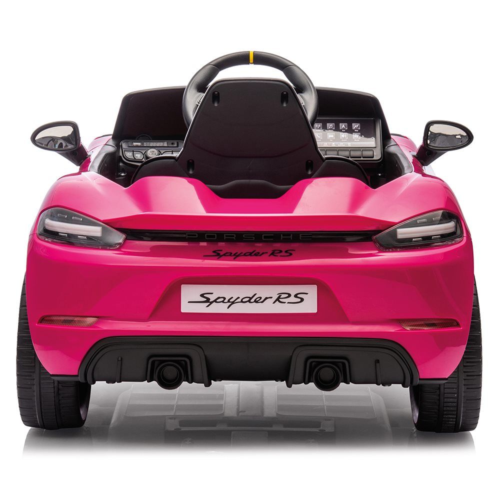 B-vare - Porsche Spyder 718 RS - elbil barn - gummidekk