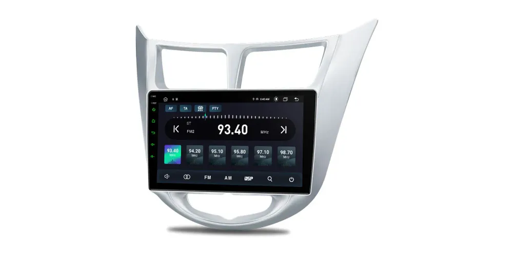 Hyundai bilstereo Android 12 DSP CarAutoPlay 9 tommer