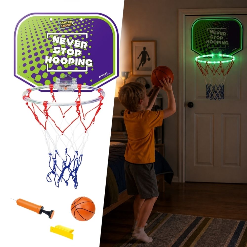 Lysende Basketballsett for Barn inSPORTline LBBS150