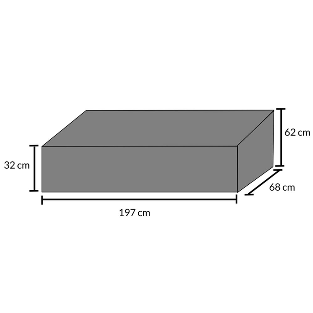KINGSLEEVE® Beskyttelsestrekk - 197 x 68 x 32/62 cm