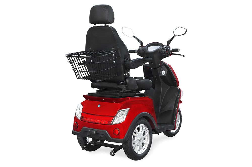 Senio Comfort Mobilitetsscooter – 1000W Elektrisk Trehjuling