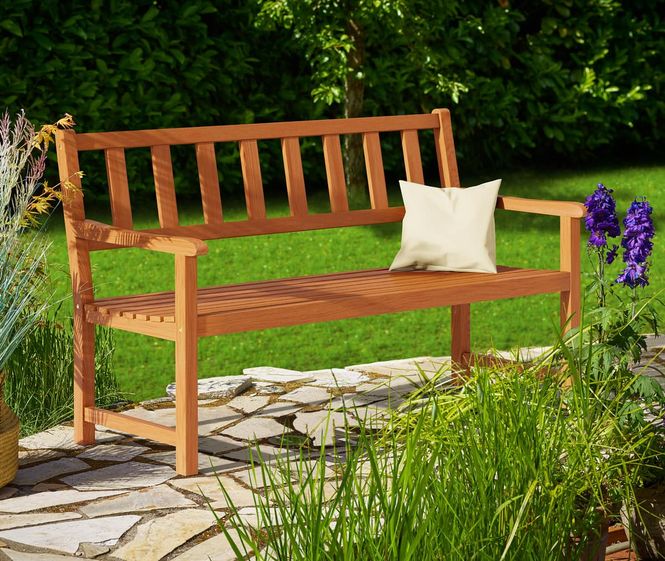 Hovedbilde Kensington hagebenk 2-seter 120 cm brun akasietre