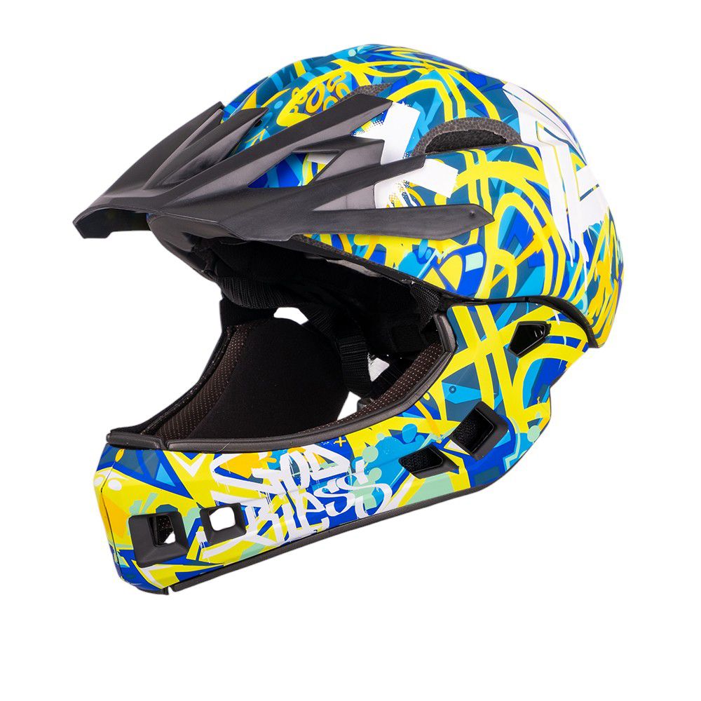 Downhill Hjelm W-TEC Delgada - Freestyle blue