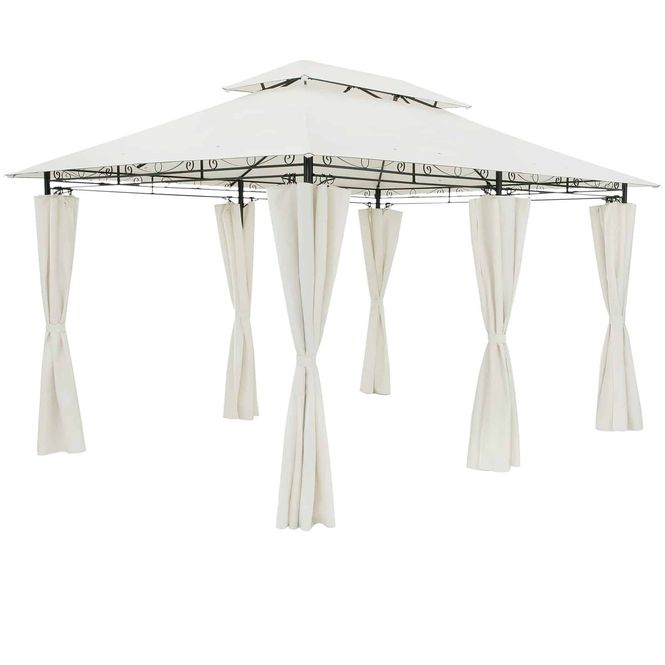 Hovedbilde Paviljong Topas krem 3x4m UV-beskyttelse 50+