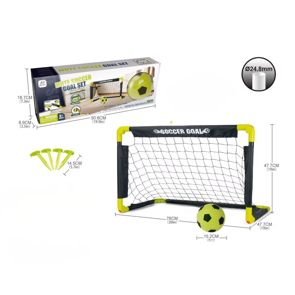 Fotballsett barn med mål og ball FSGS200