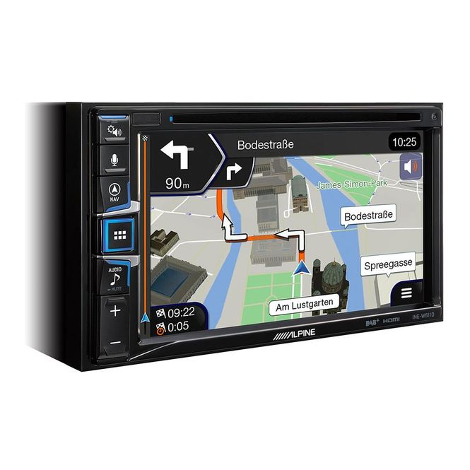 Hovedbilde Alpine INE-W611DC navi. Camper-utgave