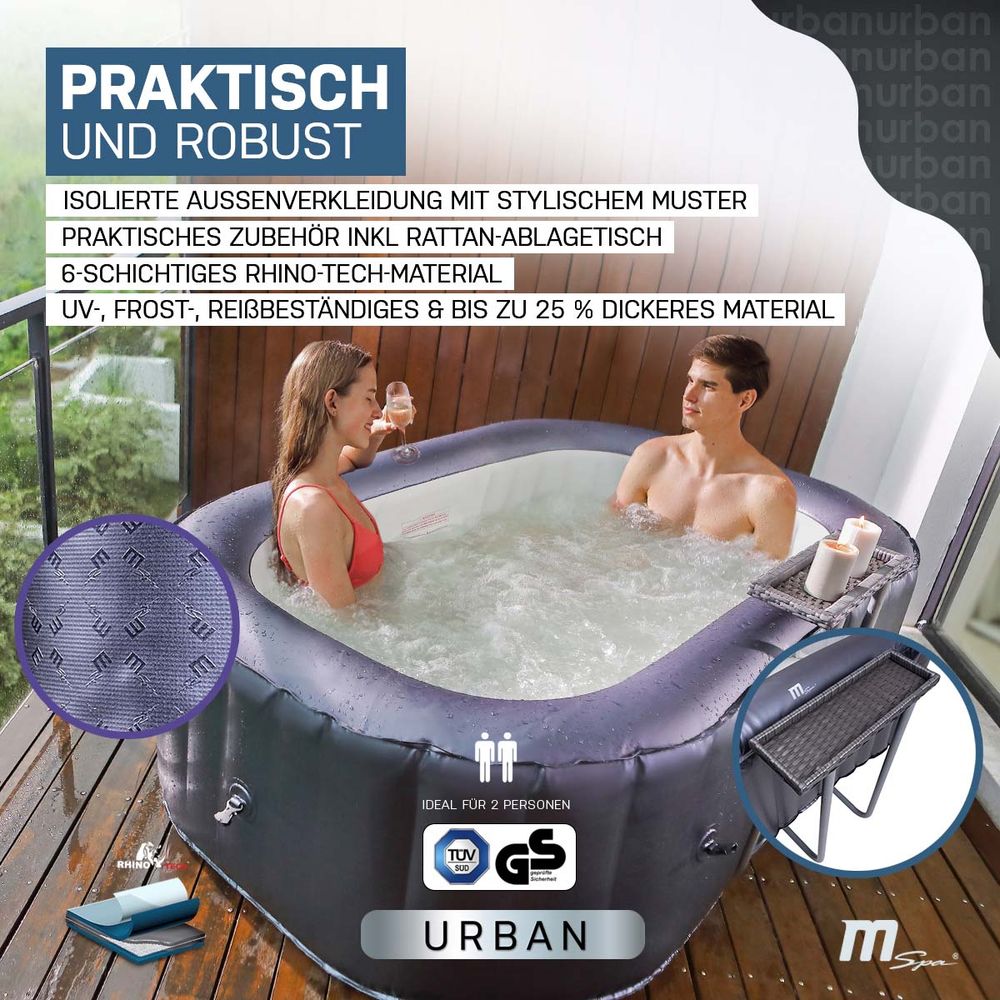 MSpa Whirlpool 2022 Urban 2 personer