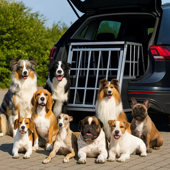 Hovedbilde Transportbur for hund - L - 90x66x72cm