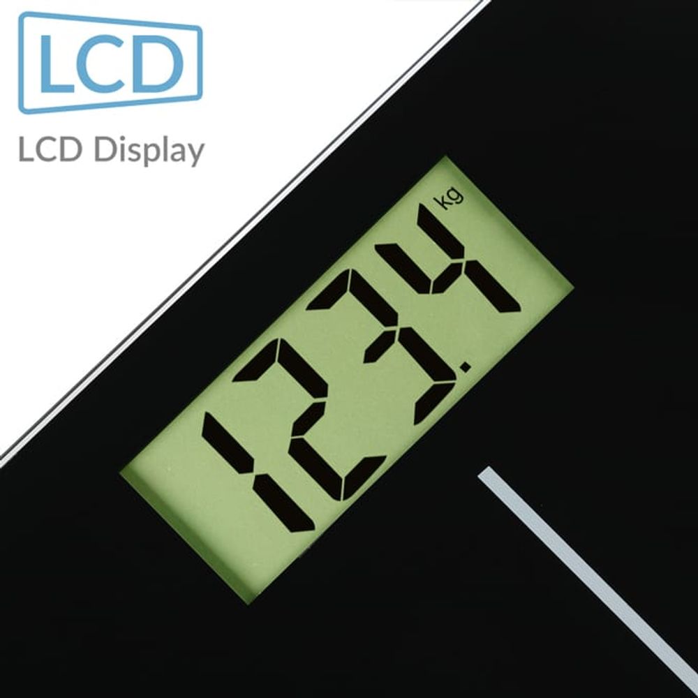 Digital badevekt - LCD-display og presisjonssensorer