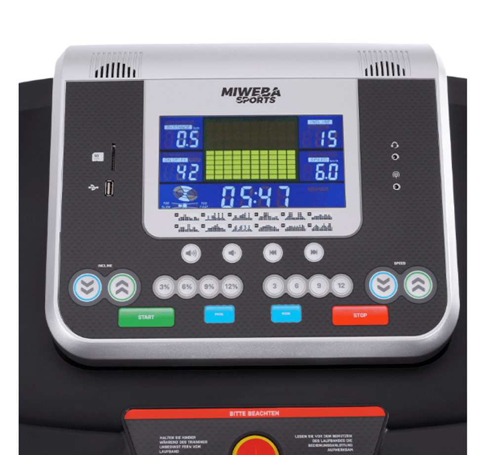 Miweba Sports HT5000 Tredemølle – For Stabil Løping