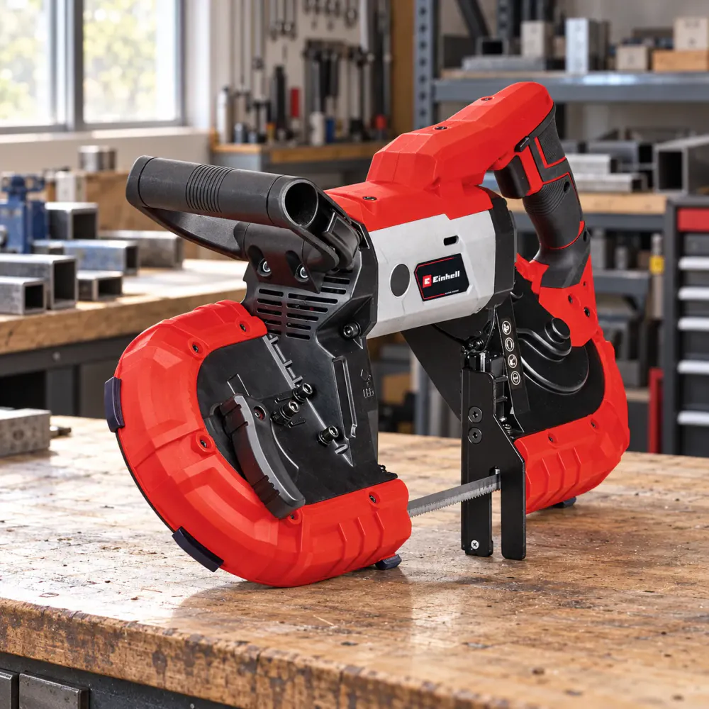 Einhell batteridrevet båndsag TE-MB 18/127 Li-Solo