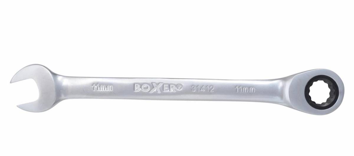 Boxer® fastnøkkel med skrallefunksjon 11 mm