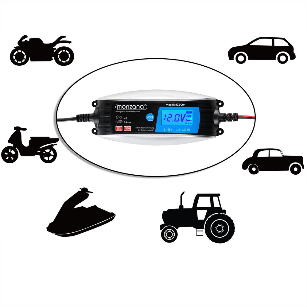  Batterilader 6V 12V