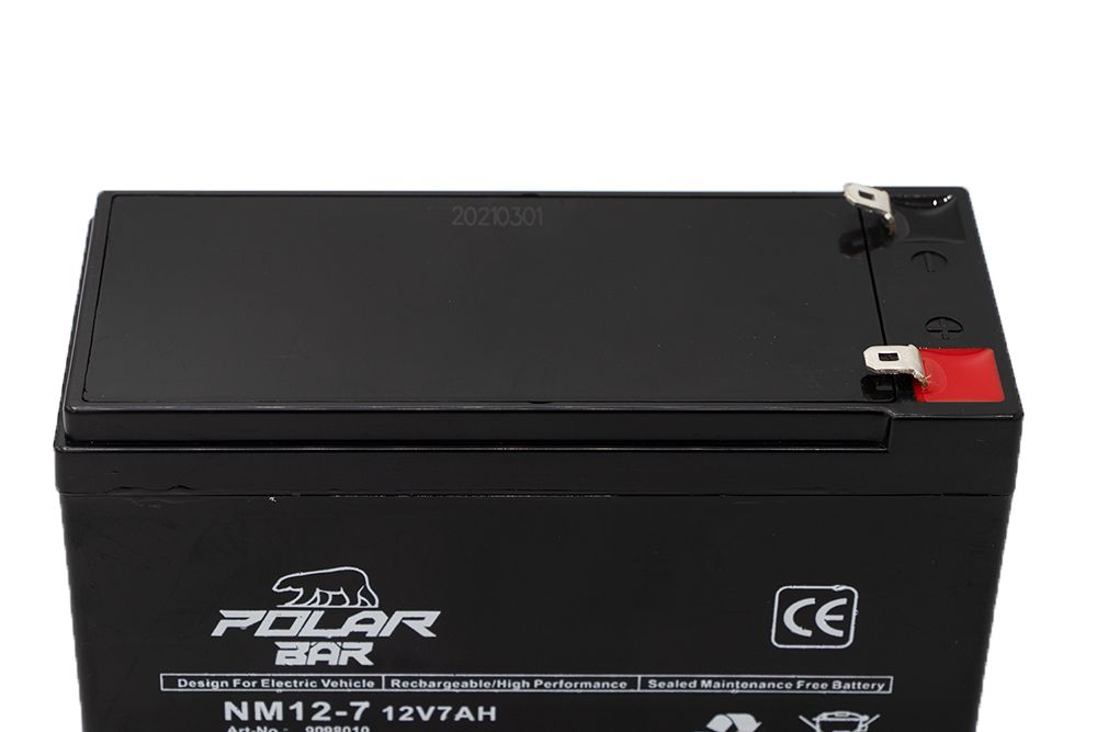 Polar Bär 12V 7Ah NM12-7 AGM batteri til elbiler