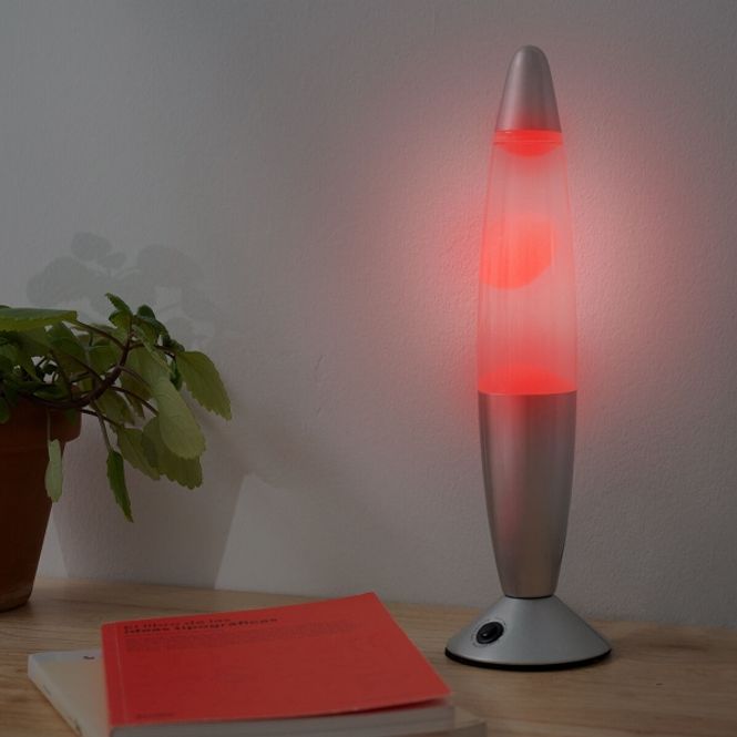 Hovedbilde Lavalampe - flerfarget LED 