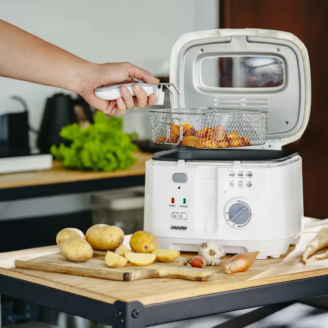 Hovedbilde Frityrkoker 2,5L 1800W - hvit/sølv