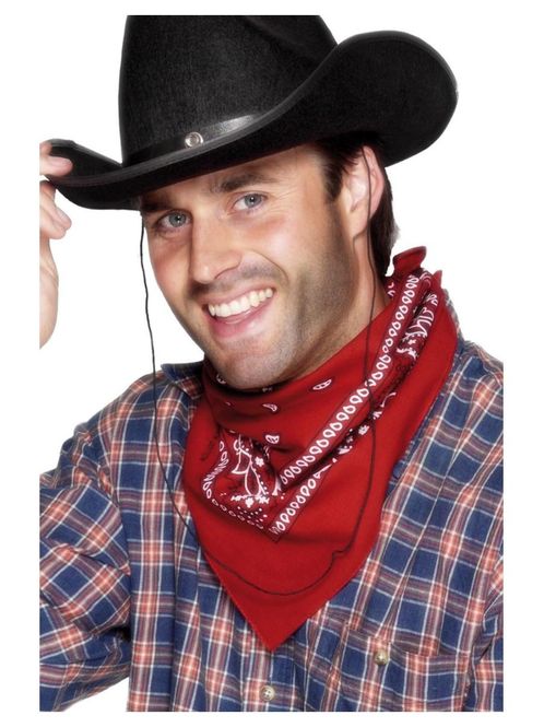 Hovedbilde Cowboy bandana - rød