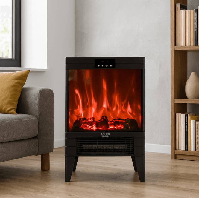 Hovedbilde Adler 7755 LED elektrisk peis med 3D flamme