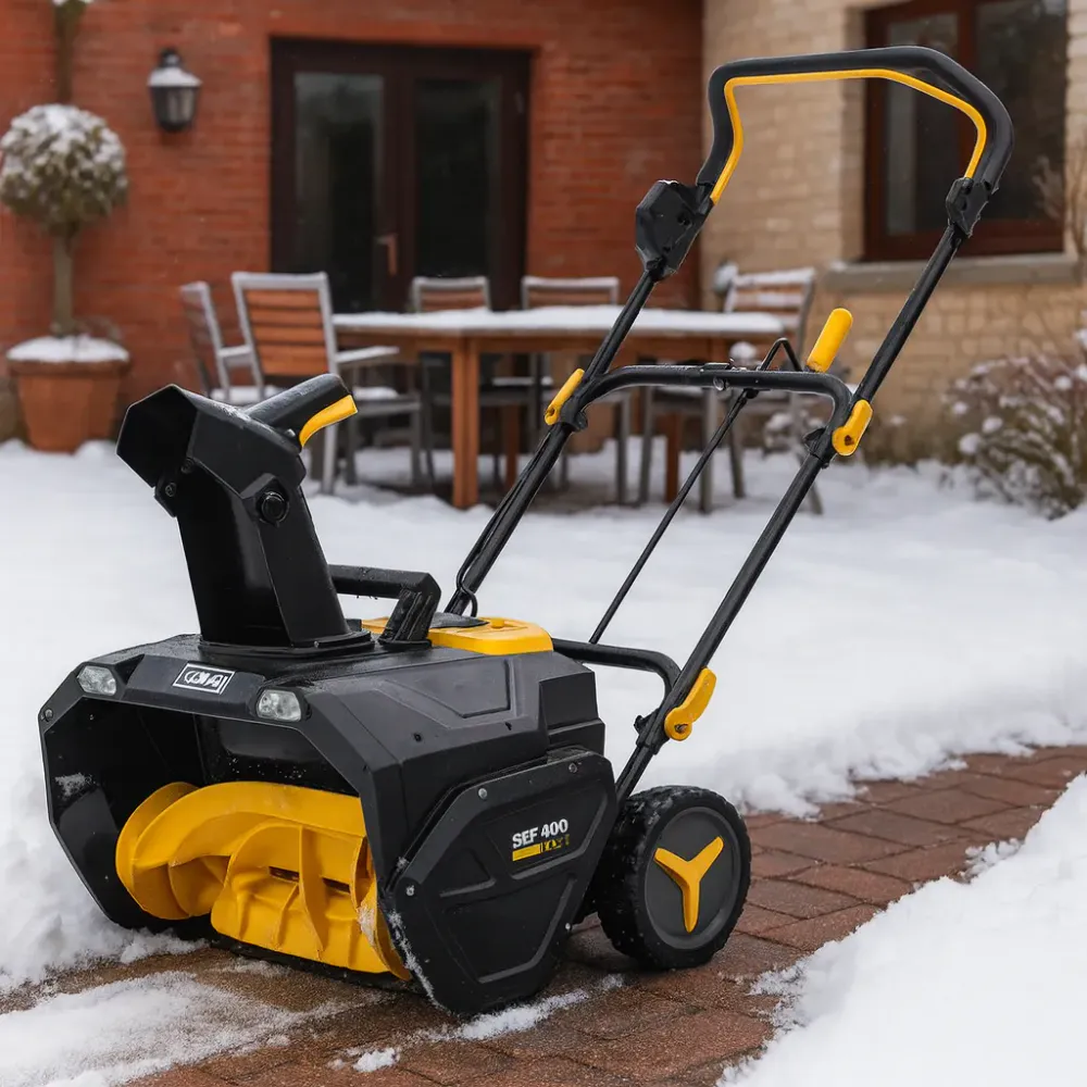Texas snøfreser batteri 2x20V SBX2020 med 2 batterier og dobbel lader
