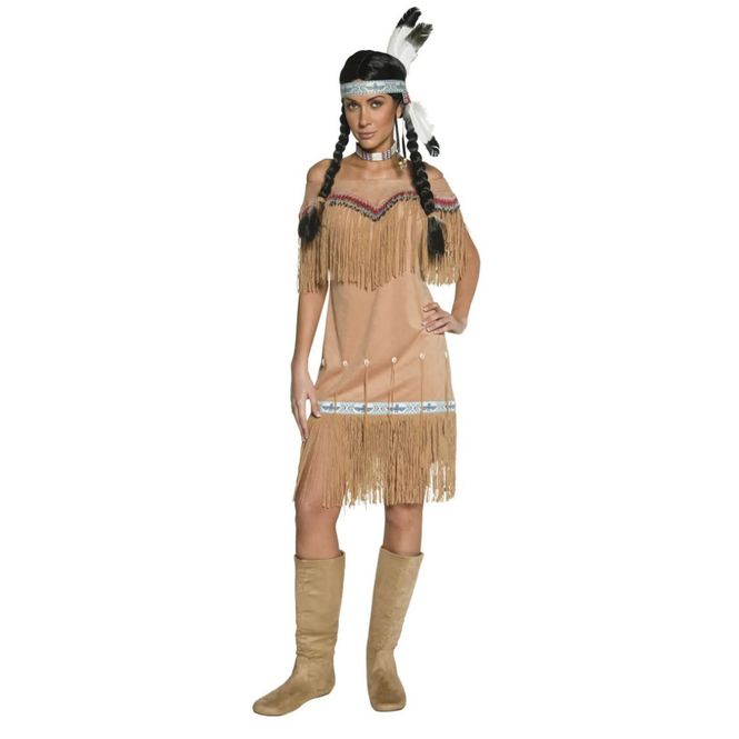 Hovedbilde Native indianer dame kostyme