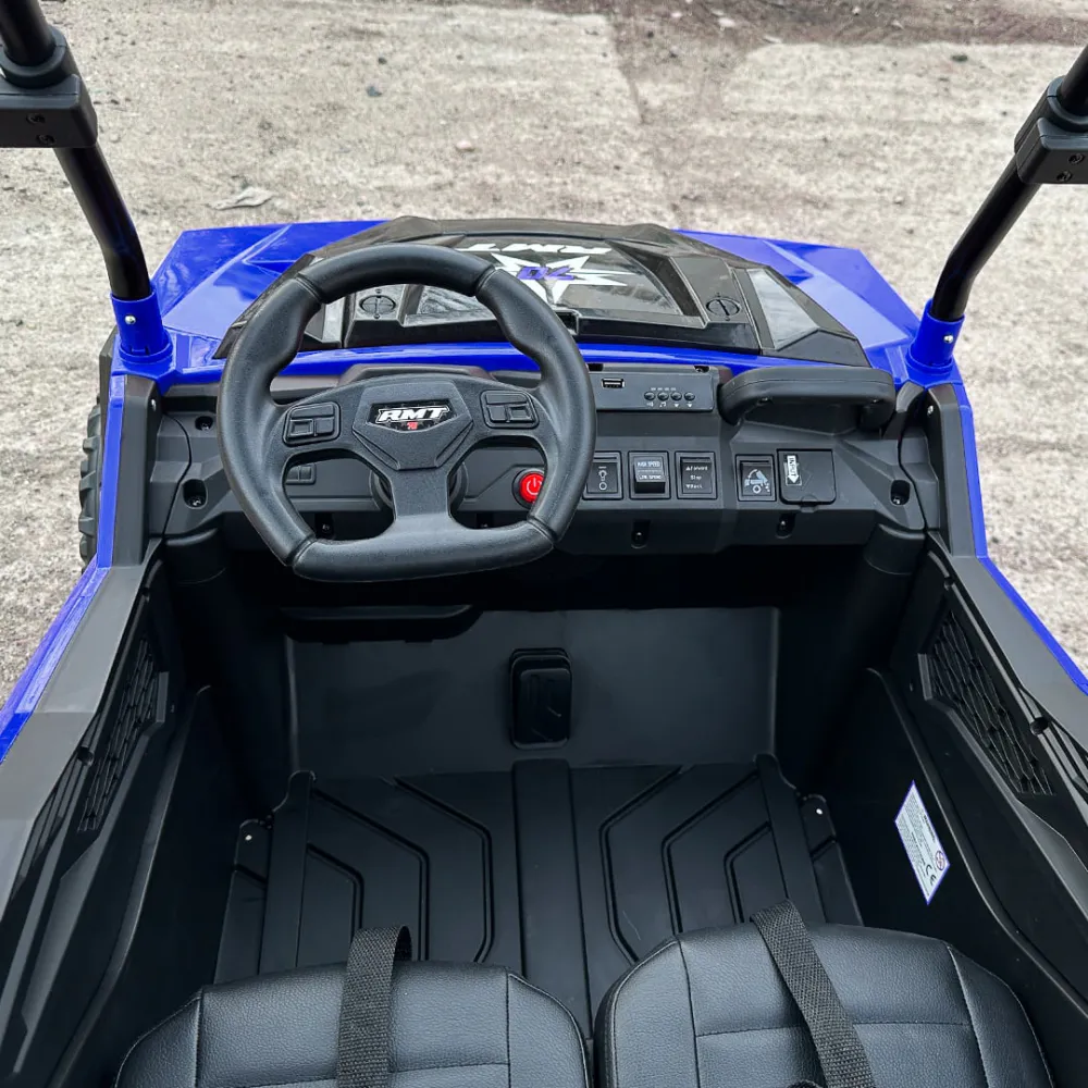 Premium 2-seters elektrisk UTV for barn - 6 hjul - 3-8år