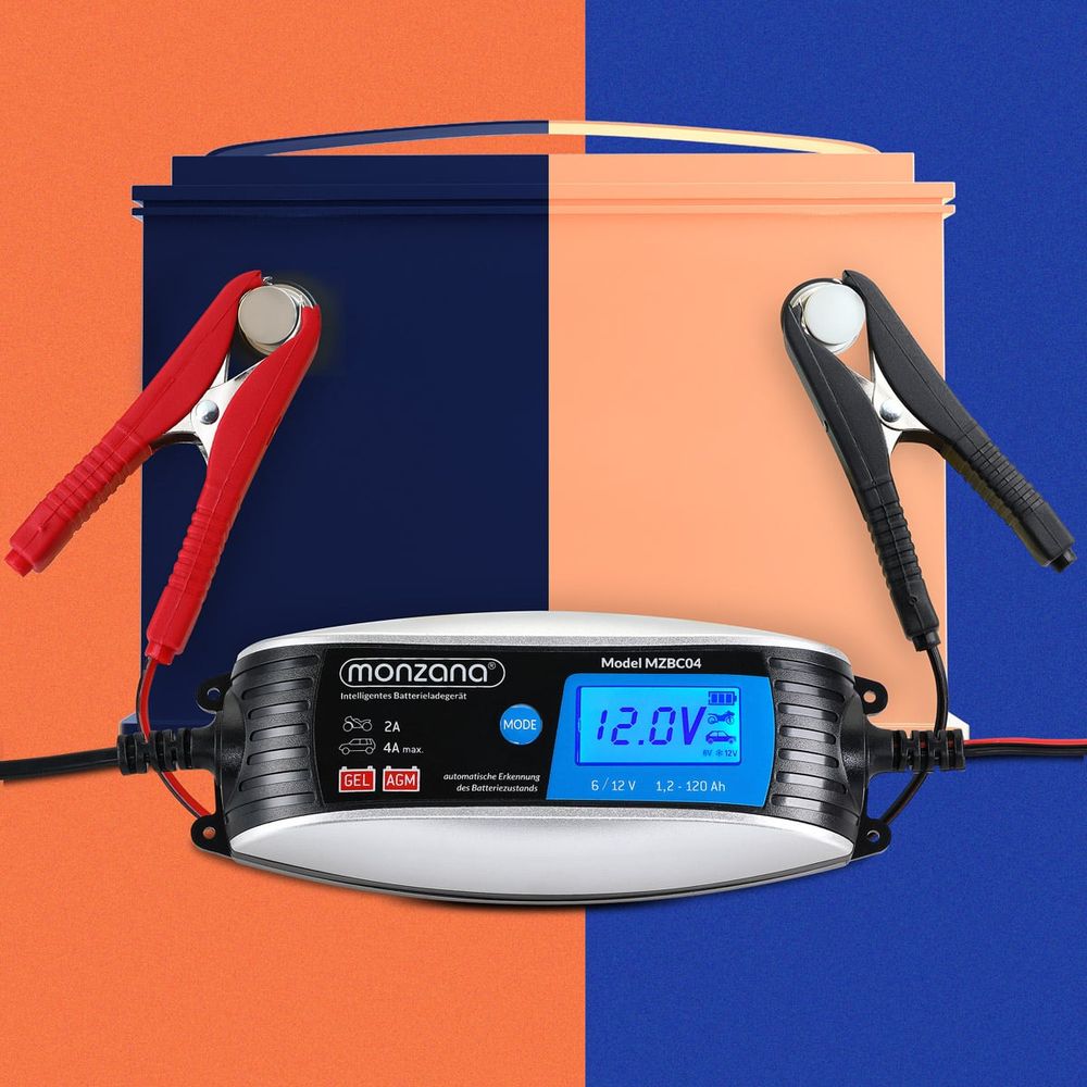  Batterilader 6V 12V