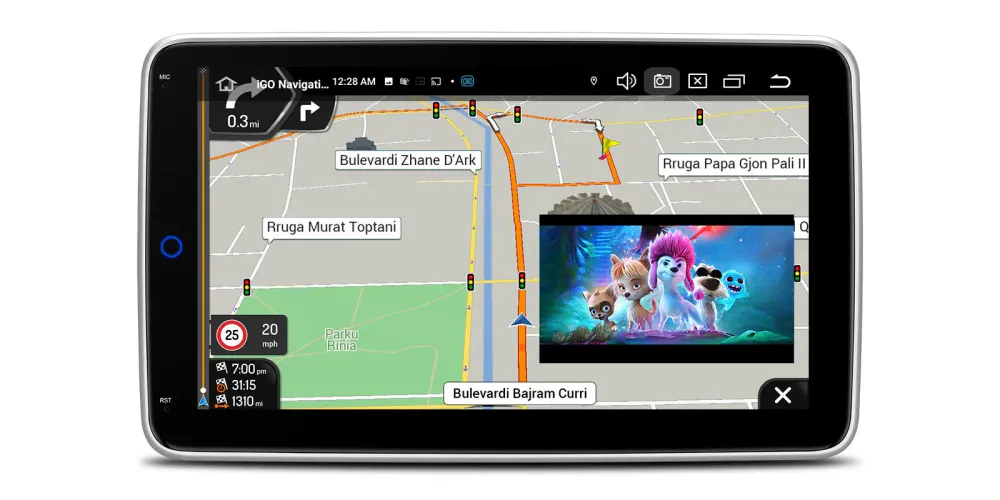 Android 14 1-DIN 10.1