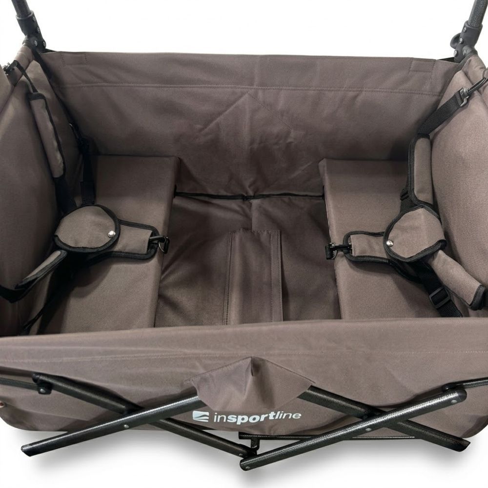 Sammenleggbar transportvogn for barn 120 kg – inSPORTline StrollKidz
