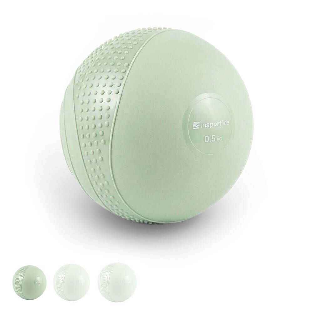 Medisinball 0,5 kg Ø10,5 cm - inSPORTline Sendelar