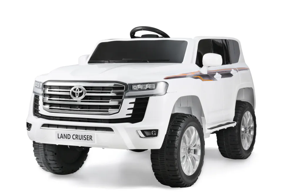 Toyota Land Cruiser elektrisk barnebil – 2 seter, 12V, 140W - 2-6år
