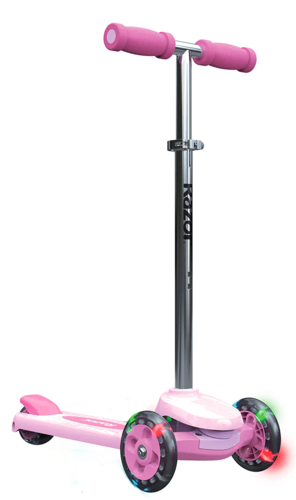 2-i-1 Sparkesykkel med Sete Barn Razor Rollie DLX - fargevalg