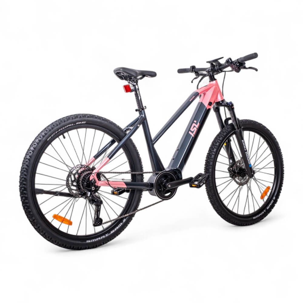 Dame Mountain E-Bike inSPORTline Asuki 630 Wh marine rose